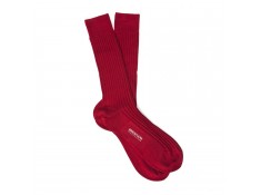 Bresciani cashmere socks red | Uppersocks.com