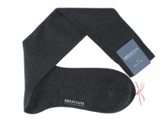 Bresciani cotton lisle over the calf socks