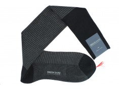 Bresciani houndstooth socks | Uppersocks.com