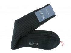 Bresciani gray over the calf socks