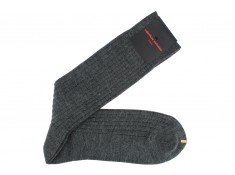 Wool socks grey Palatino Italia | Uppersocks.com