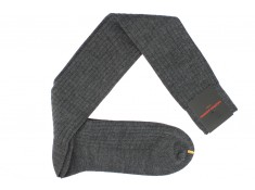 Chaussettes hautes anthracite | Uppersocks.com