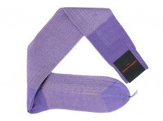 One of the Palatino famous pair, the Cotton lisle socks light lilac | Uppersocks.com