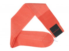 Discover the coral color - Palatino cotton lisle socks | Uppersocks.com