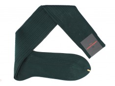 Palatino green, cotton lisle, over the calf socks