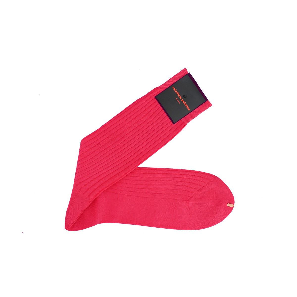 Chaussettes roses Fil d'Ecosse Palatino