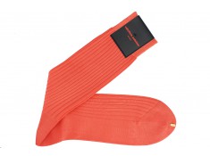 Chaussettes couleur Corail Homme | Uppersocks.com